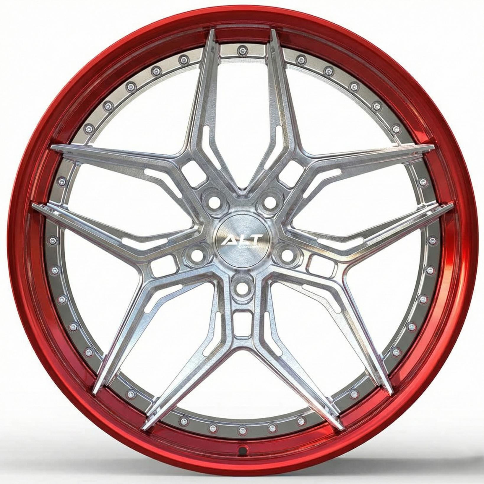 ALT DL18 2-Piece Forged 20X10 / 21x13 wheels for C8 Corvette Z06