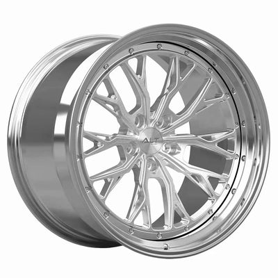 DLS - 10 2 - Piece Forged wheels 20x9 / 21x12 for C8 Corvette Stingray / Z51 - Gem Motorsports