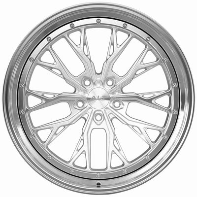 DLS - 10 2 - Piece Forged wheels 20x9 / 21x12 for C8 Corvette Stingray / Z51 - Gem Motorsports