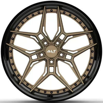 ALT DL18 2 - Piece Forged 19x8.5 / 20x11 wheels for C8 Corvette Stingray / Z51 - Gem Motorsports