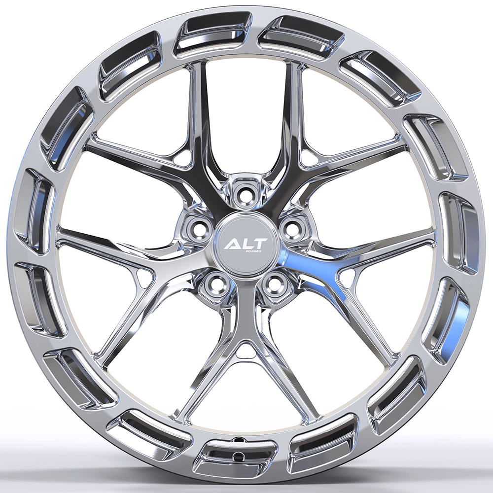 ALT RSL - 5 Forged wheels 19x10 / 19x11 for Ford Mustang GT, Dark Horse S650 S550 - Gem Motorsports