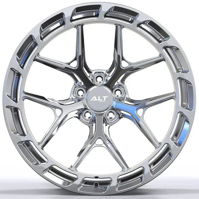 ALT RSL - 5 Forged wheels 19x10 / 19x11 for Ford Mustang GT, Dark Horse S650 S550 - Gem Motorsports