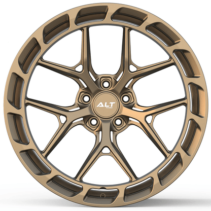 ALT RSL - 5 Forged wheels 19x10 / 19x11 for Ford Mustang GT, Dark Horse S650 S550 - Gem Motorsports