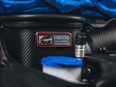 AWE S - FLO Carbon Fiber Intake for Mustang GT / Dark horse S650 - Gem Motorsports