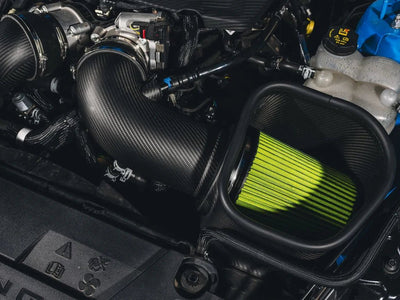 AWE S - FLO Carbon Fiber Intake for Mustang GT / Dark horse S650 - Gem Motorsports