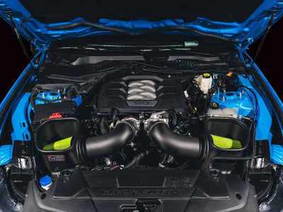 AWE S - FLO Carbon Fiber Intake for Mustang GT / Dark horse S650 - Gem Motorsports