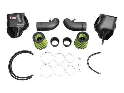 AWE S - FLO Carbon Fiber Intake for Mustang GT / Dark horse S650 - Gem Motorsports