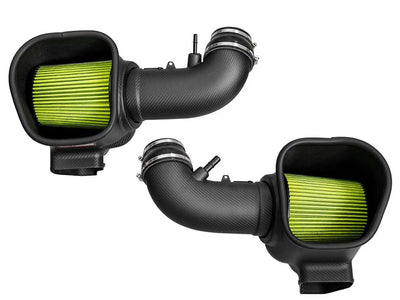 AWE S - FLO Carbon Fiber Intake for Mustang GT / Dark horse S650 - Gem Motorsports