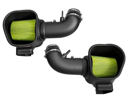 AWE S - FLO Carbon Fiber Intake for Mustang GT / Dark horse S650 - Gem Motorsports