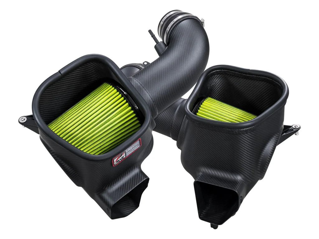 AWE S - FLO Carbon Fiber Intake for Mustang GT / Dark horse S650 - Gem Motorsports