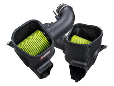 AWE S - FLO Carbon Fiber Intake for Mustang GT / Dark horse S650 - Gem Motorsports
