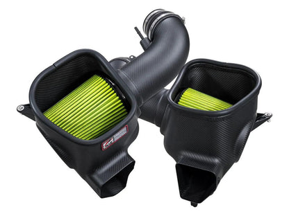 AWE S - FLO Carbon Fiber Intake for Mustang GT / Dark horse S650 - Gem Motorsports