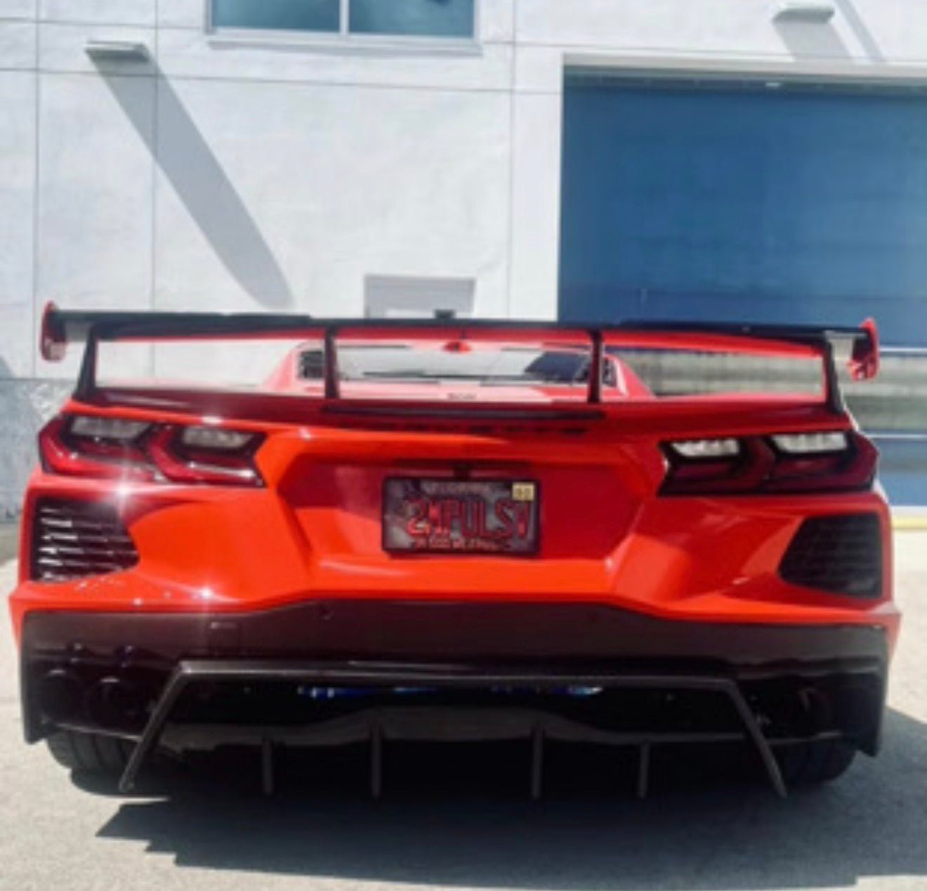 Pure Performance Race Diffuser Carbon Fiber for C8 Corvette Base / Z51 / E - ray - Gem Motorsports