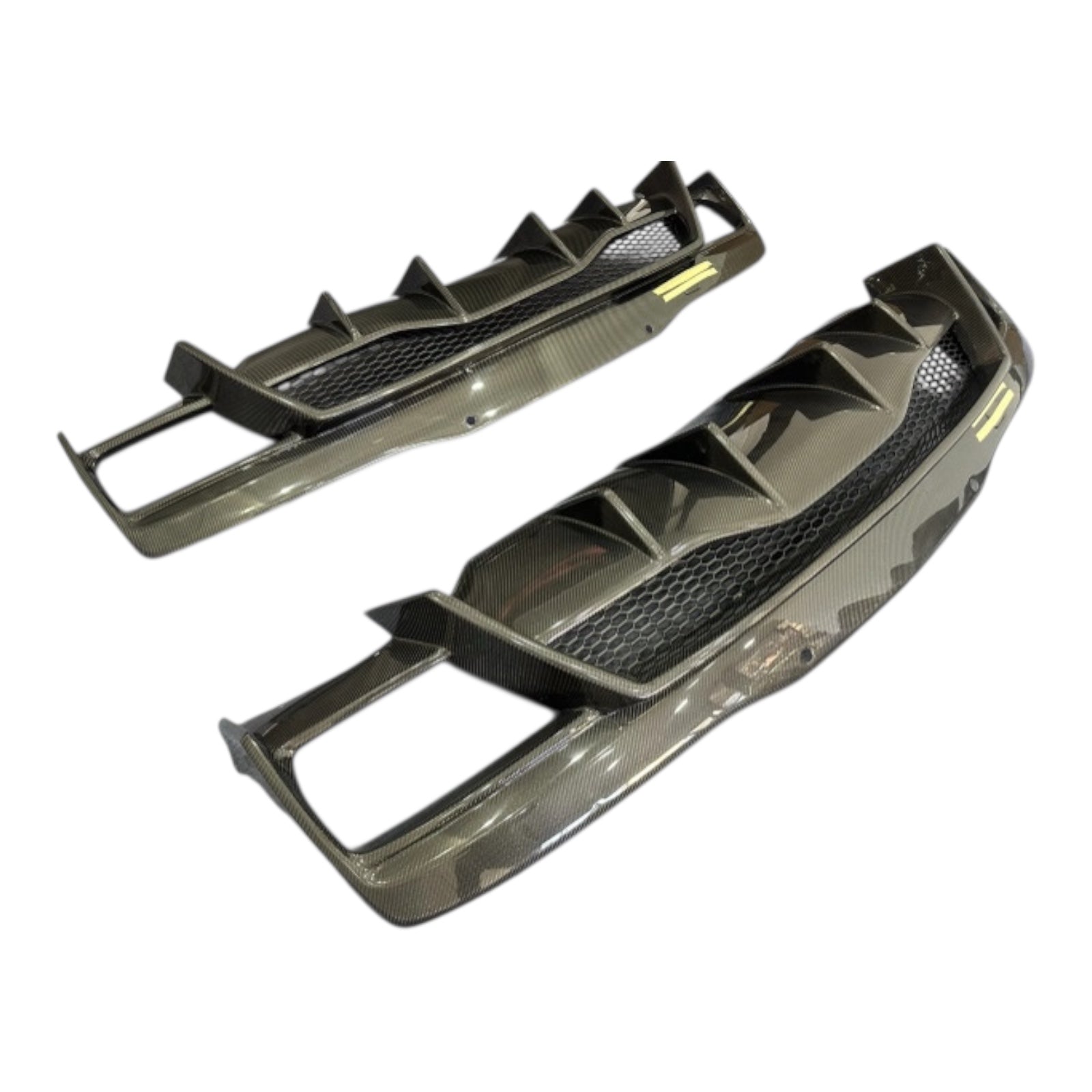 Pure Performance Race Diffuser Carbon Fiber for C8 Corvette Base / Z51 / E - ray - Gem Motorsports