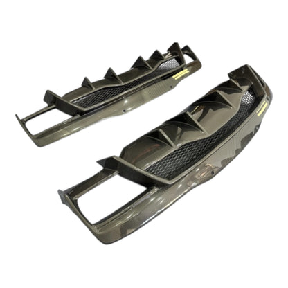 Pure Performance Race Diffuser Carbon Fiber for C8 Corvette Base / Z51 / E - ray - Gem Motorsports