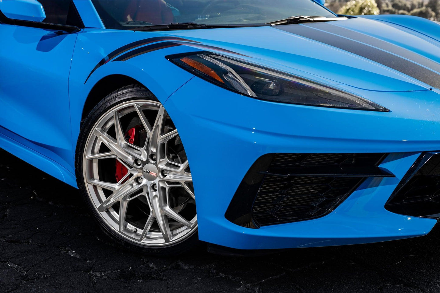 Cray Hammerhead wheels 20x9 / 21x12 for C8 Corvette Z51 - Gem Motorsports