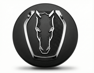 Dark Horse center caps Solid cap (No sticker) S650 Mustang GT S650 - Gem Motorsports