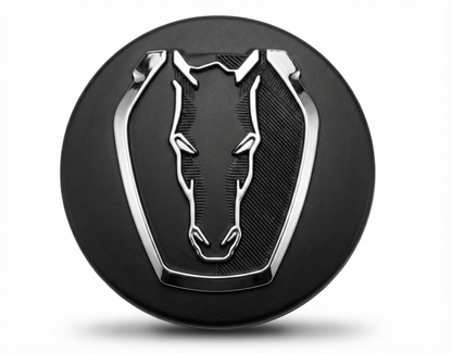 Dark Horse center caps Solid cap (No sticker) S650 Mustang GT S650 - Gem Motorsports