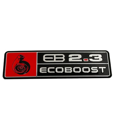 Ecoboost V2 logo Emblem for Dashboard S550 Mustang Ecoboost - Gem Motorsports