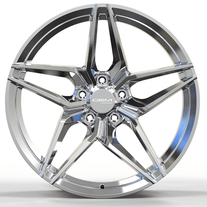 GEM GZ1 Forged 19x9.5 / 20x11 wheels for C7 Corvette Stingray / Base - Gem Motorsports