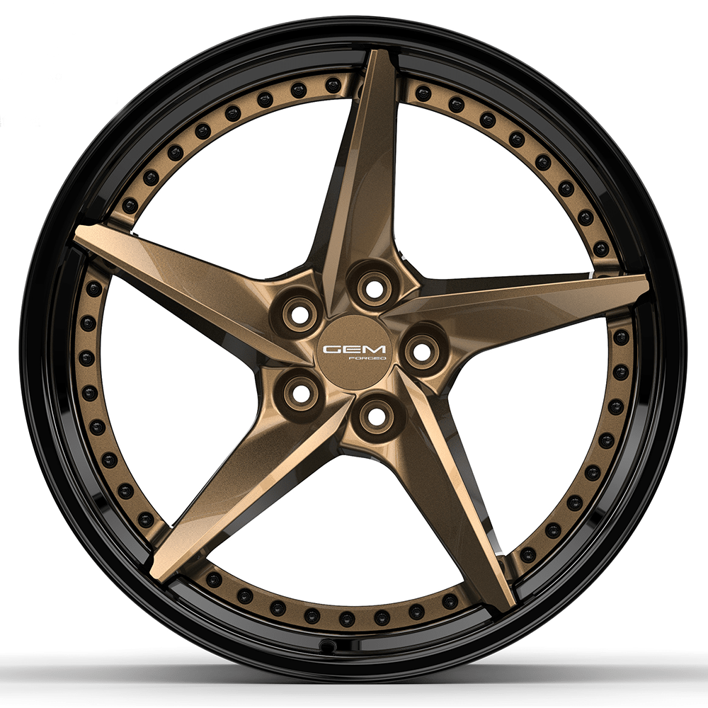 GEM D8E Forged 20X10 / 21x13 wheels for C8 Corvette E-RAY / Z06 / GRAND SPORT - Gem Motorsports