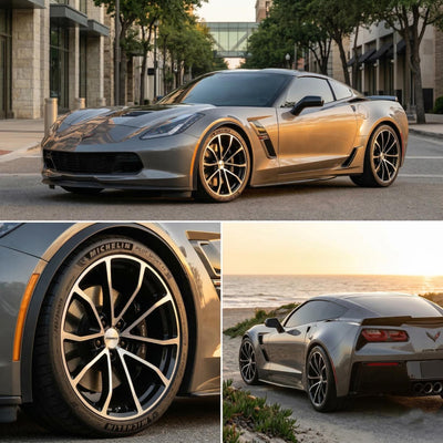 GEM G8G Forged 19x10 / 19X12 wheels for C7 Corvette Z06 / Grand Sport (OEM STYLE) / ZR1 - Gem Motorsports