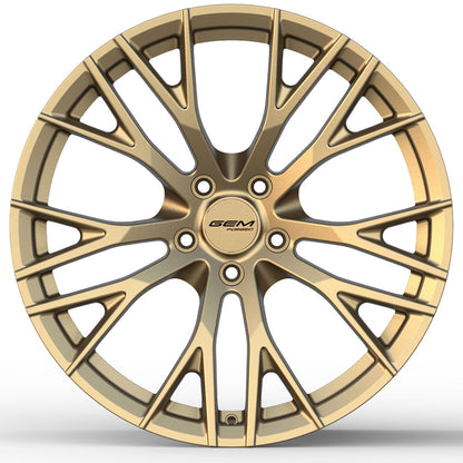 GEM G7Z Forged 19x8.5 / 20x11 wheels for C8 Corvette Z51
