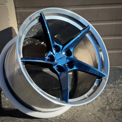 GEM G8E Forged 19x10 / 19x12 wheels for C7 | C6 Corvette Z06 | Grand Sport | ZR1 - Gem Motorsports