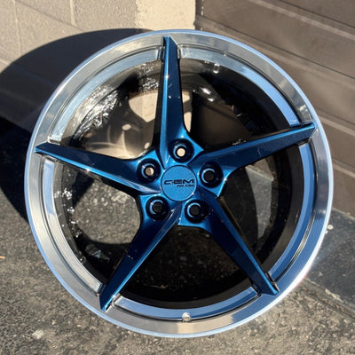 GEM G8E Forged 19x10 / 19x12 wheels for C7 | C6 Corvette Z06 | Grand Sport | ZR1 - Gem Motorsports