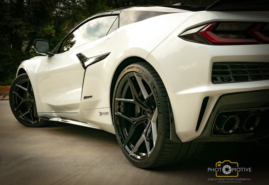C8 Corvette Z06 Arctic White