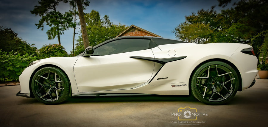 C8 Corvette Z06 Arctic White