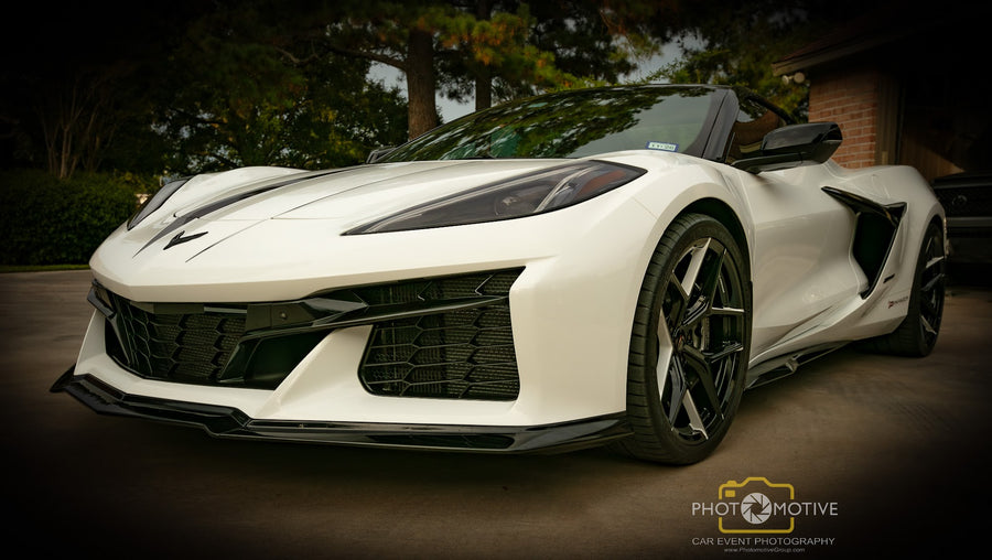 C8 Corvette Z06 Arctic White