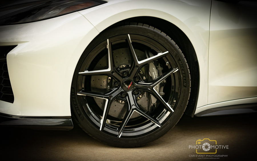 C8 Corvette Z06 Arctic White