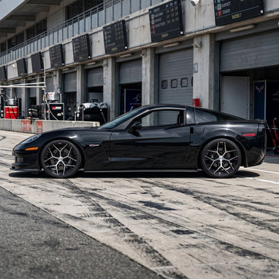 GEM GZR Forged 19x8.5 / 20x10 wheels for C6 C7 Corvette Stingray | Base - Gem Motorsports