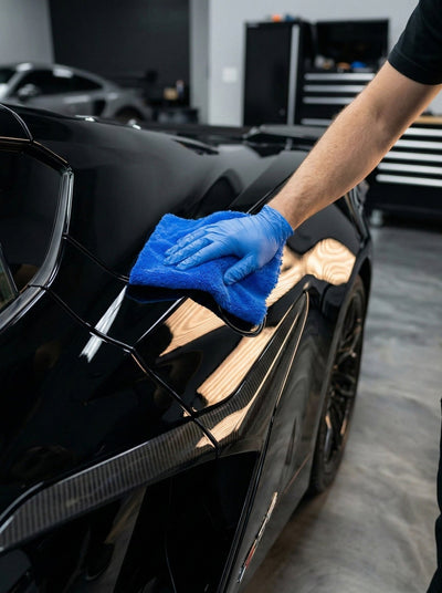 GEM Motorsports Ultra - Soft Microfiber Detailing Cloths 16"x16" | 10 - Pack - Gem Motorsports