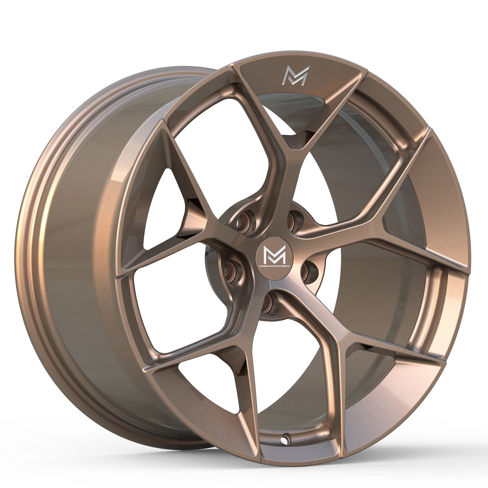 Modern Muscle M15R Forged wheels 20x10 / 20x11 for Ford Mustang GT, Dark Horse - Gem Motorsports