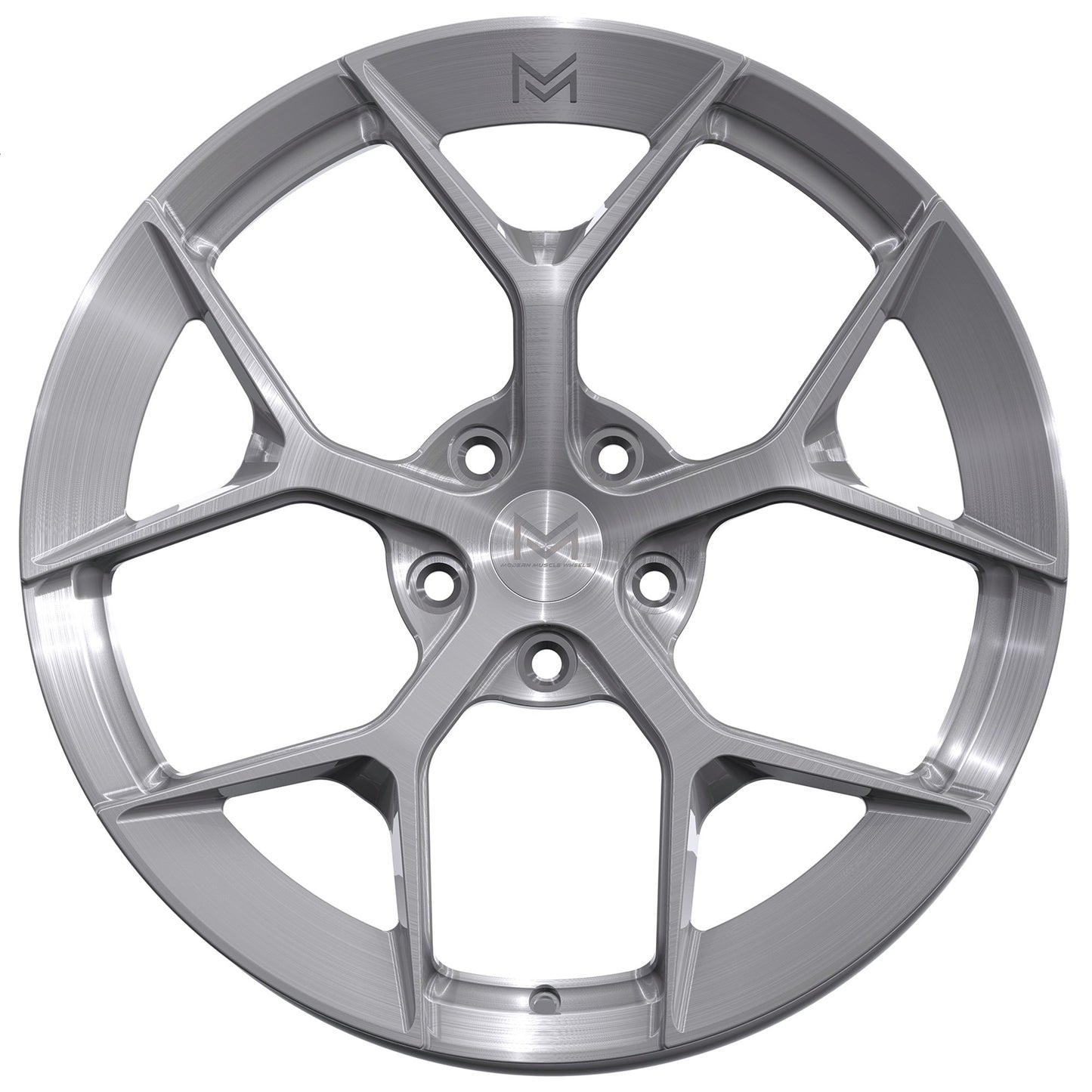 MM M15R Forged GTD Style wheels 19x10 / 19x11 for Ford Mustang GT, Dark Horse S650 S550 - Gem Motorsports