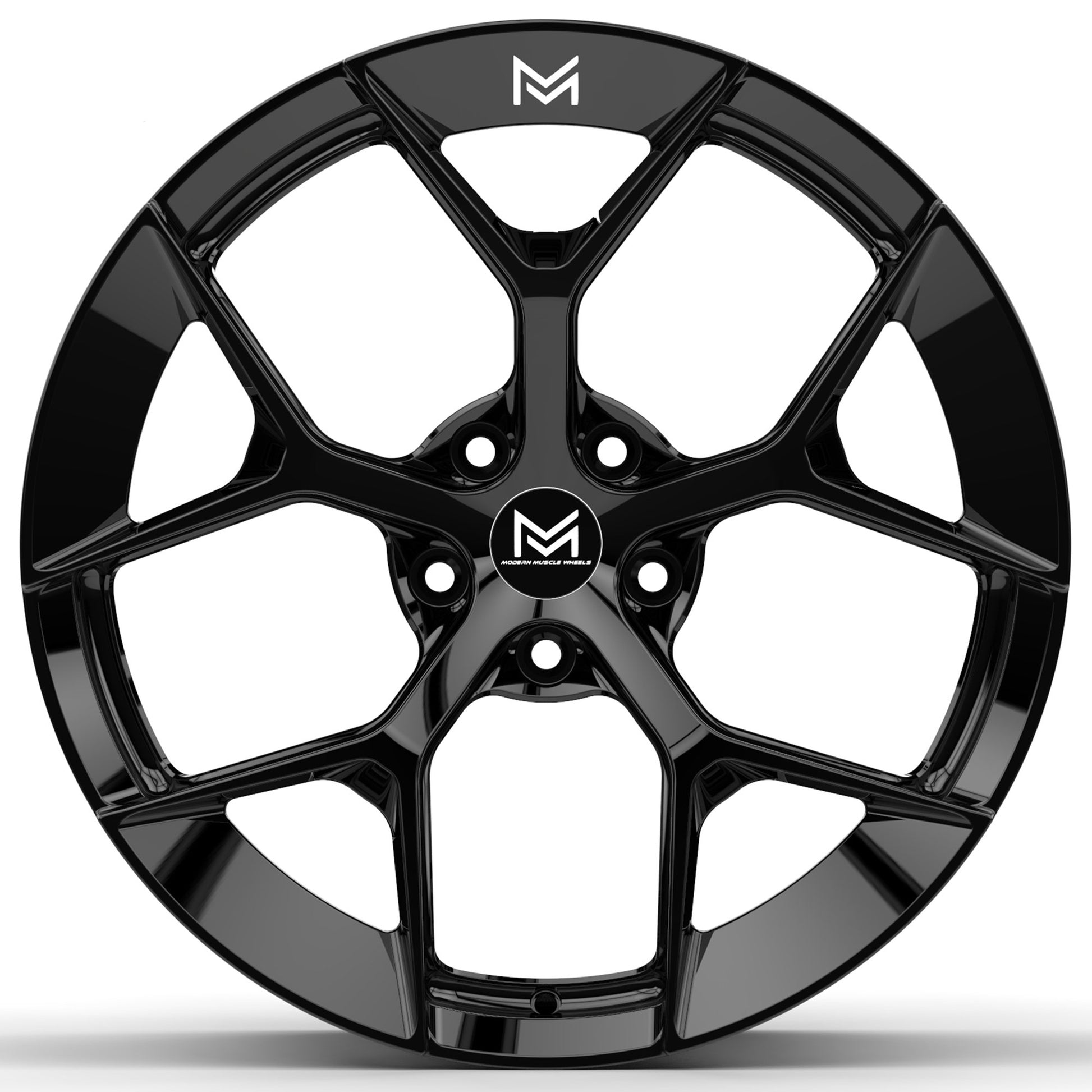 MM M15R Forged GTD Style wheels 19x10 / 19x11 for Ford Mustang GT, Dark Horse S650 S550 - Gem Motorsports