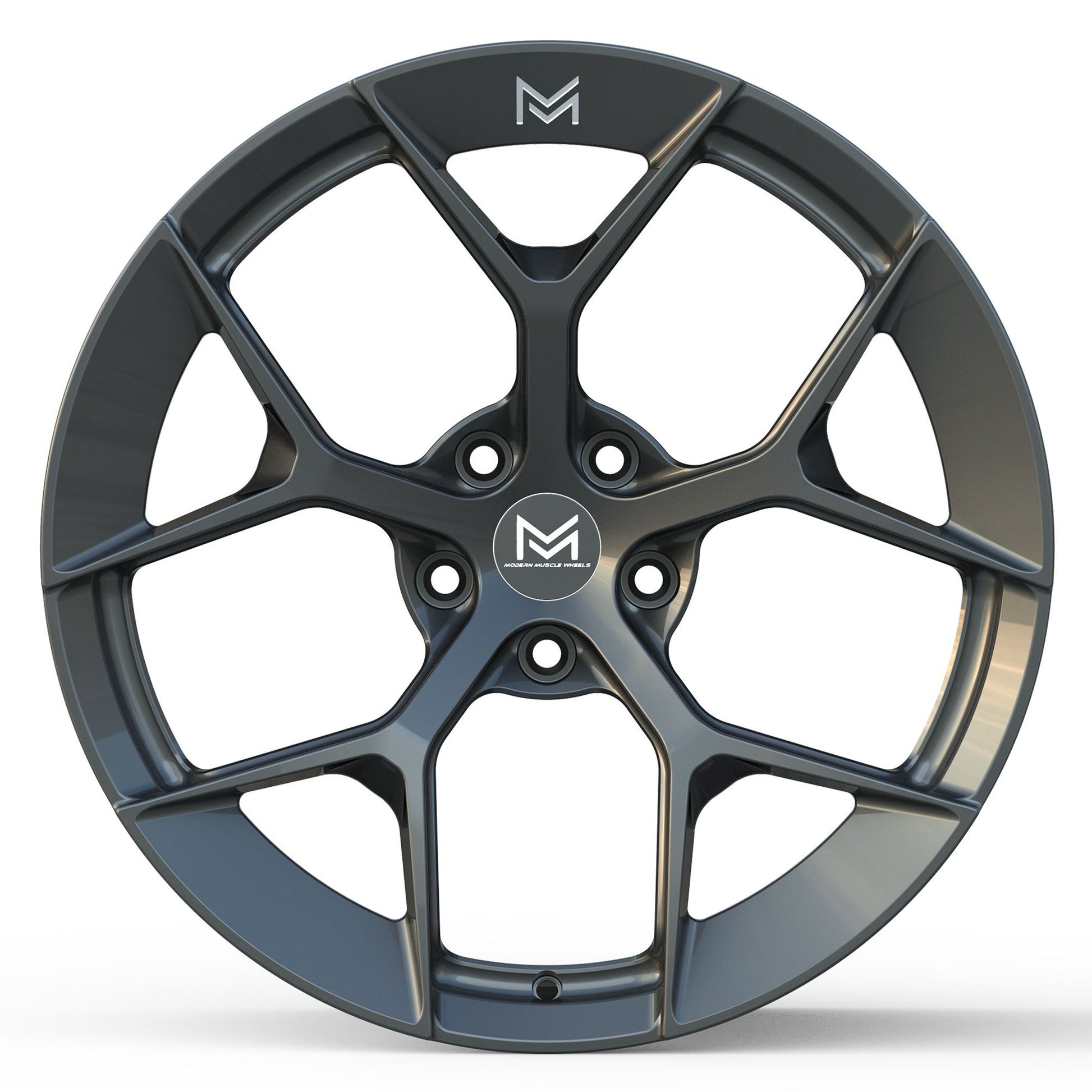 MM M15R Forged GTD Style wheels 19x10 / 19x11 for Ford Mustang GT, Dark Horse S650 S550 - Gem Motorsports