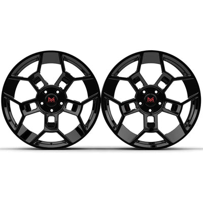 MM M17R Forged GTD Style wheels 20x10 / 20x11 for Ford Mustang GT, Dark Horse - Gem Motorsports
