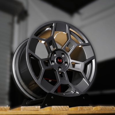 MM M17R Forged GTD Style wheels 19x10.5 / 19x11 for Ford Mustang Mach 1 - Gem Motorsports
