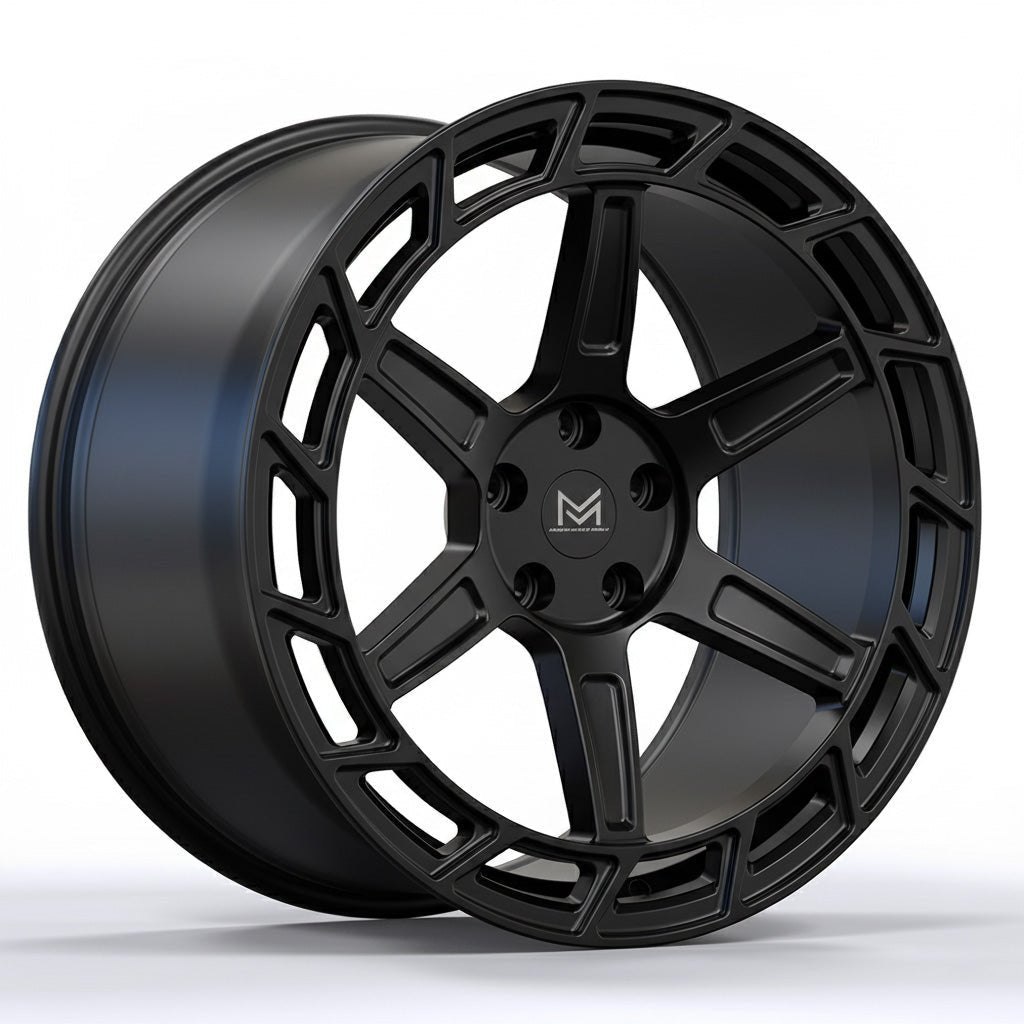 MM AX - 6 Forged wheels 19x10 / 19x11 for Ford Mustang GT, Dark Horse - Gem Motorsports