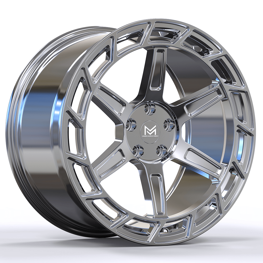 MM AX - 6 Forged wheels 19x10 / 19x11 for Ford Mustang GT, Dark Horse - Gem Motorsports