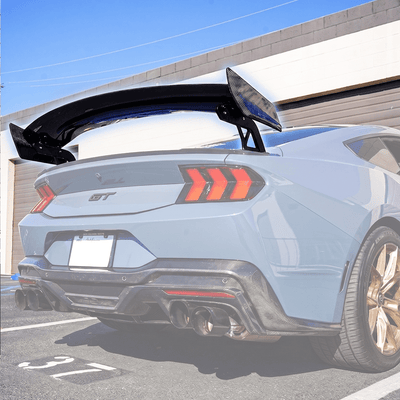 2024+ Ford Mustang S650 Dark Horse SC Style Rear Super Snake Style Spoiler Wing | GT / Dark Horse - Gem Motorsports