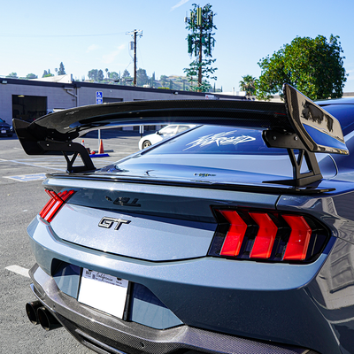 2024+ Ford Mustang S650 Dark Horse SC Style Rear Super Snake Style Spoiler Wing | GT / Dark Horse - Gem Motorsports