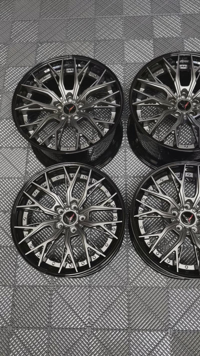 DL10 2-Piece Forged wheels 21x9.5 / 21x10.5 for Tesla Model Y Juniper