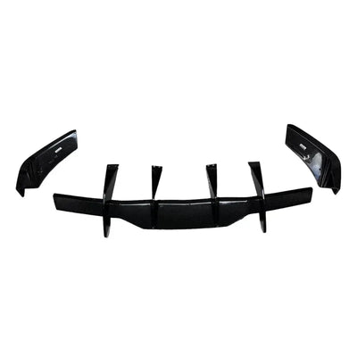 Pure Performance Diffuser / Splitter Carbon Fiber for C8 Corvette Base / Z51