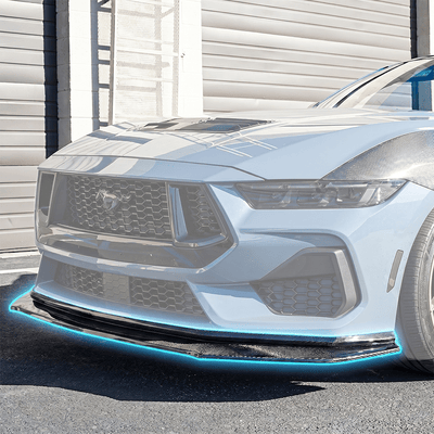 2024+ Ford Mustang S650 Pure Performance LA Carbon Fiber GTS Front Lip / Splitter | GT / Dark Horse - Gem Motorsports