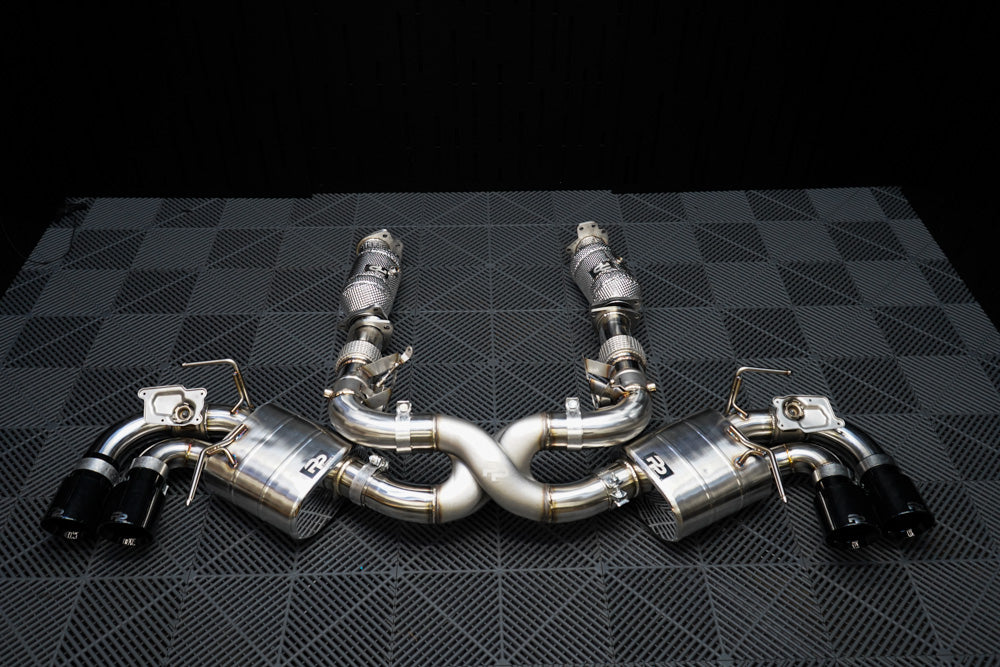Pure Performance RaZe Exhaust System — C8 Corvette Stingray / E-Ray | Z-Pipe | Valvetronic