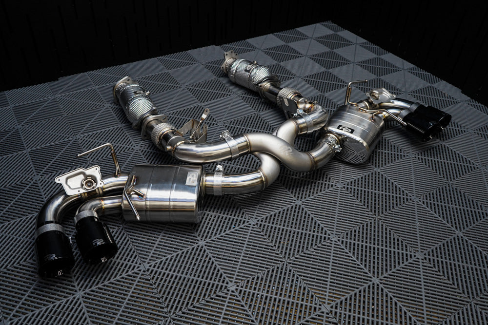 Pure Performance RaZe Exhaust System — C8 Corvette Stingray / E-Ray | Z-Pipe | Valvetronic
